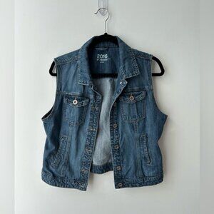 Parasuco denim vest jacket